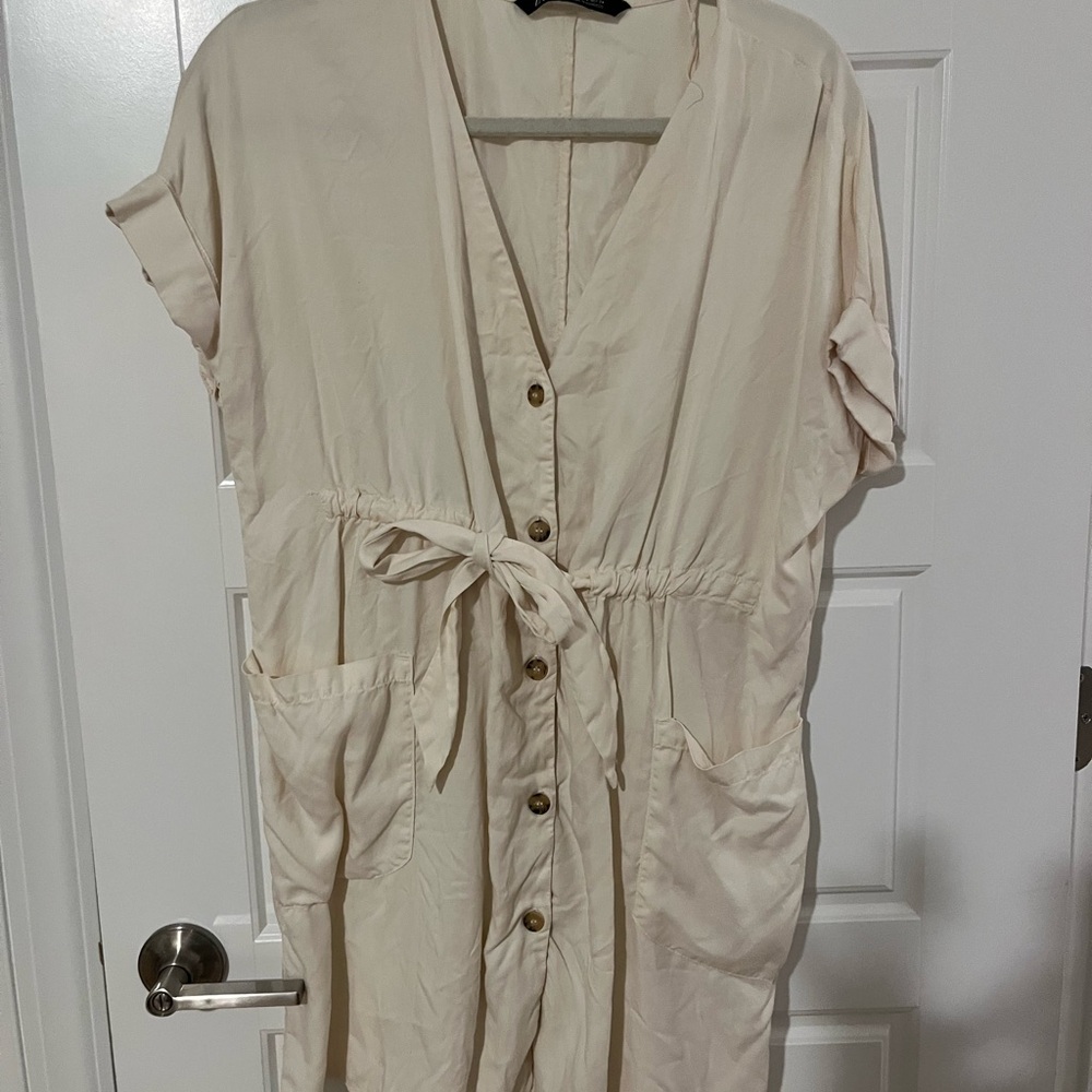 Zara Light Cream Dress